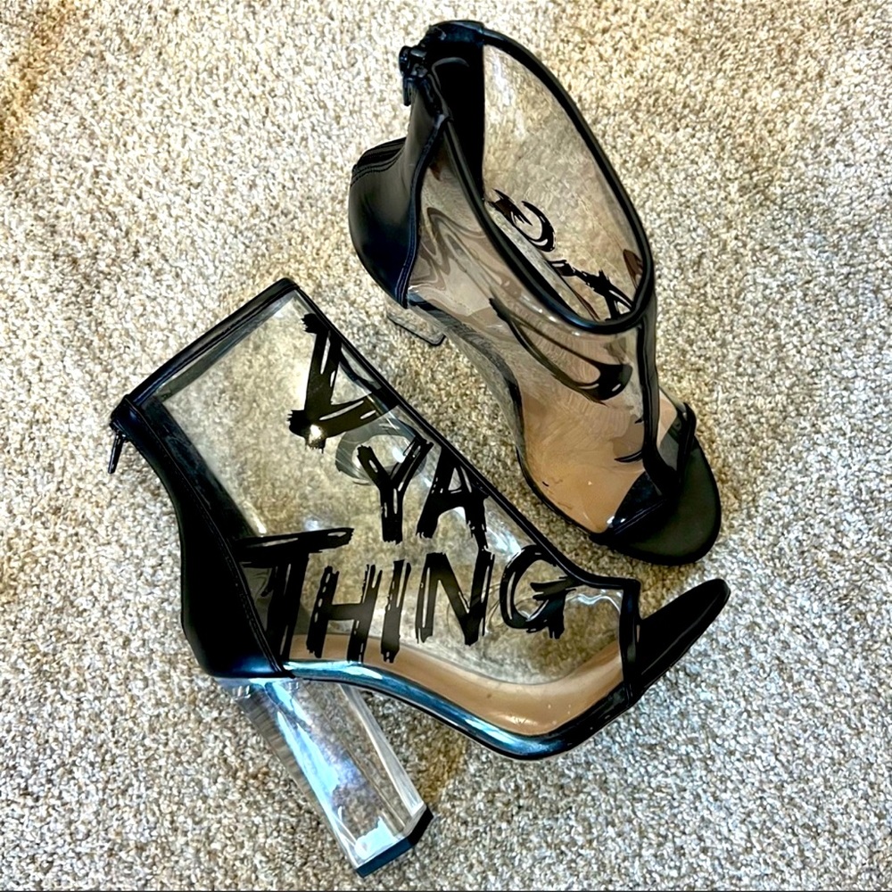 Aldo clear boots